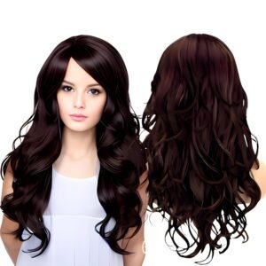 Hair Wig for Women Long Brown
